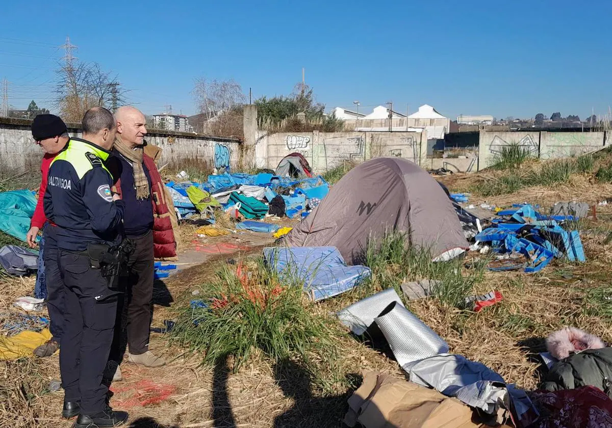 Desmantelan Un Asentamiento Ilegal En Barakaldo De Un Grupo Conflictivo ...